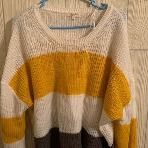 X-Large 3 colored sweater